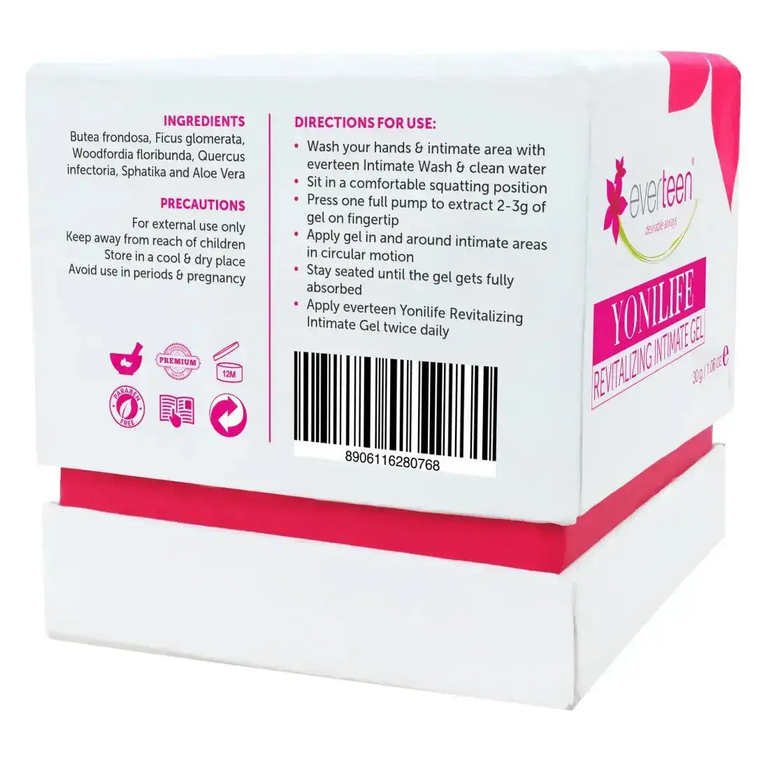 everteen Yonilife Revitalizing Intimate Gel for Women - 30g - everteen