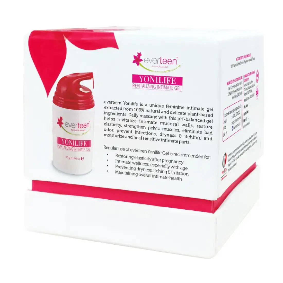 everteen Yonilife Revitalizing Intimate Gel for Women - 30g - everteen