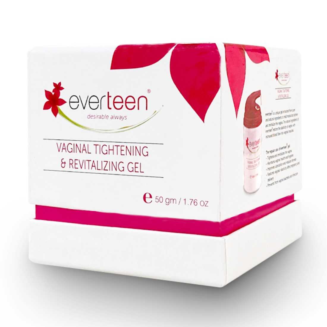 everteen Combo: Bikini Line Hair Remover Creme 50g and V Gel 30g for Women - everteen