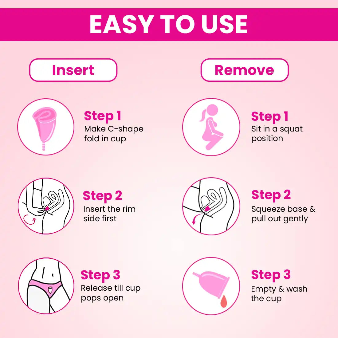 everteen Menstrual Cup for Periods in Women - everteen