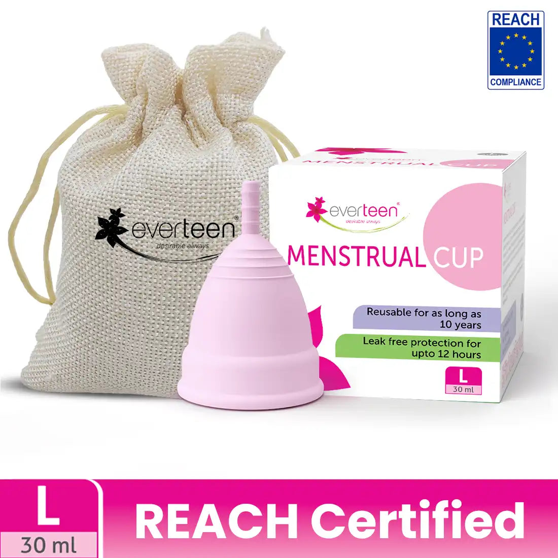everteen Menstrual Cup for Periods in Women - everteen