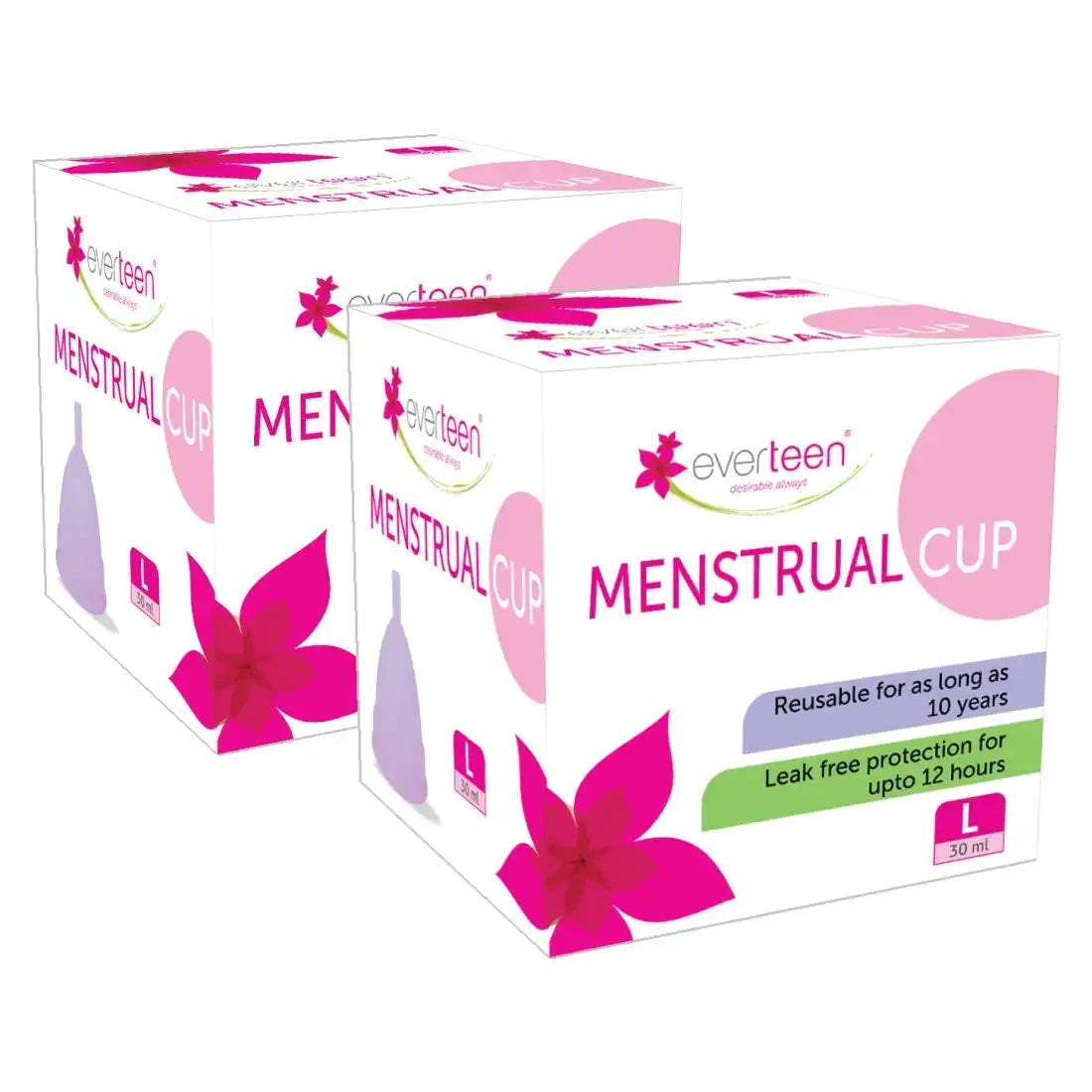 everteen Menstrual Cup for Periods in Women - everteen