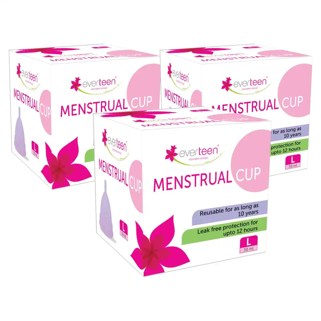 everteen Menstrual Cup for Periods in Women - everteen