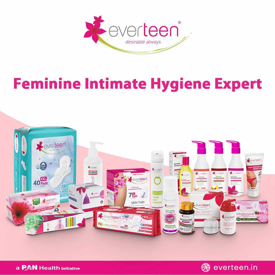 everteen SKIN THIN Premium XL Sanitary Pads Mega Pack for Periods in Women - 40 Pads (280mm) - everteen