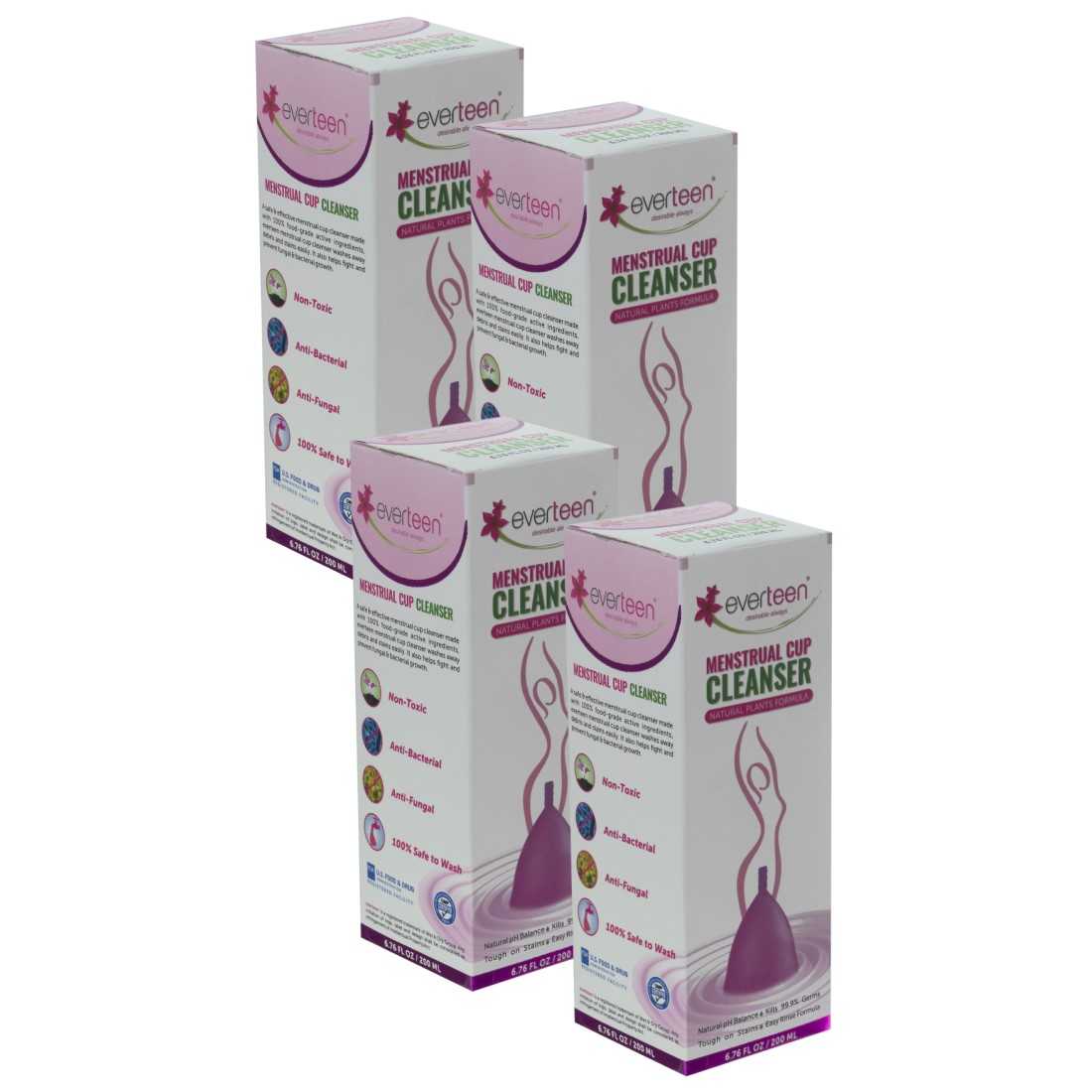 everteen Menstrual Cup Cleanser With Plants-Based Formula for Women - everteen