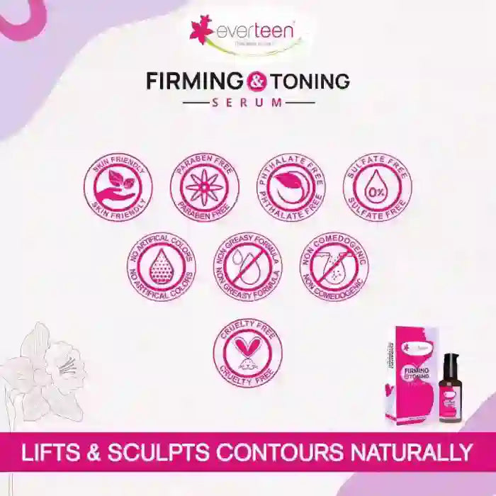 everteen Firming and Toning Serum for Women - 30ml - everteen