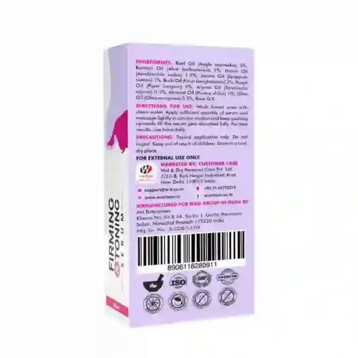 everteen Firming and Toning Serum for Women - 30ml - everteen