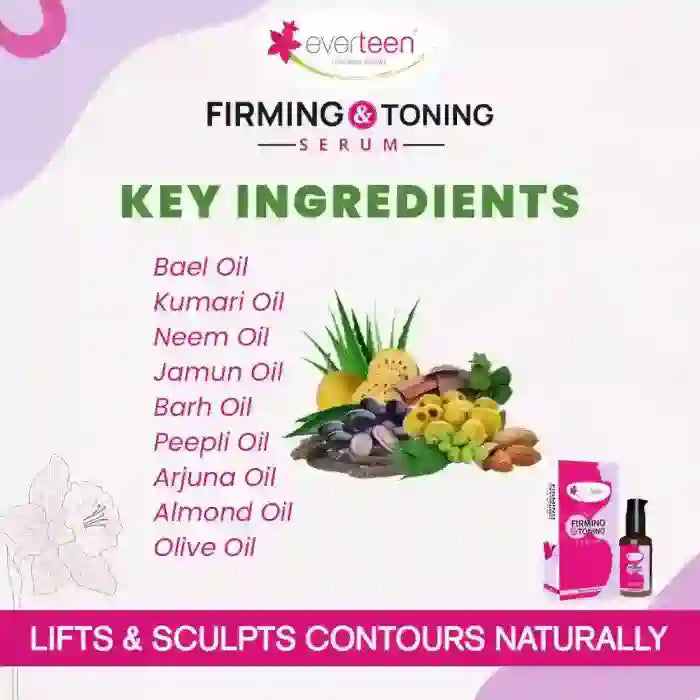 everteen Firming and Toning Serum for Women - 30ml - everteen