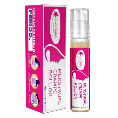 everteen Menstrual Cramps Roll-On for Period Pain Relief in Women - 10ml - everteen