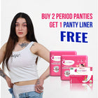 B2G1 Offer: Buy 2 Packs everteen Disposable Period Panties, Get 1 Pack Panty Liners Free