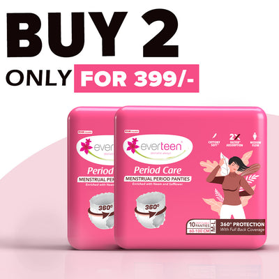 everteen Disposable Period Panties (M–L) — Buy 1 Get 1 Free