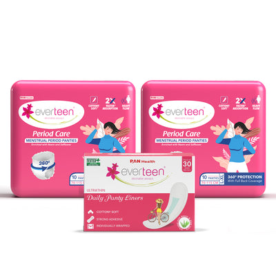 everteen Period Panties (XL) + Panty Liner — Buy 2 Get 1 Panty Liner Free