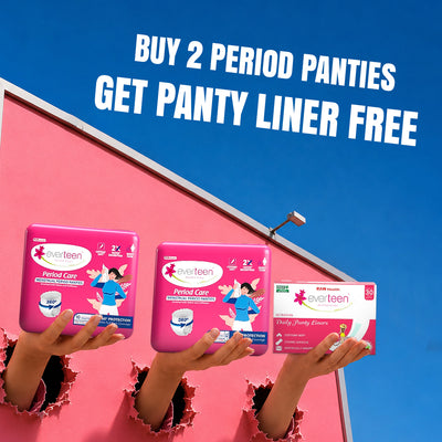 everteen Period Panties (XL) + Panty Liner — Buy 2 Get 1 Panty Liner Free