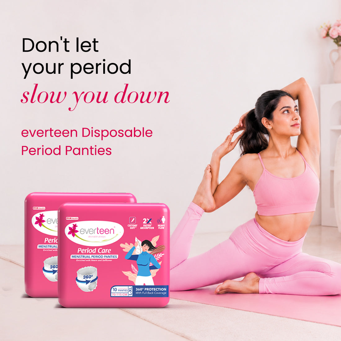 everteen Disposable Period Panties (L–XL) — Buy 1 Get 1 Free