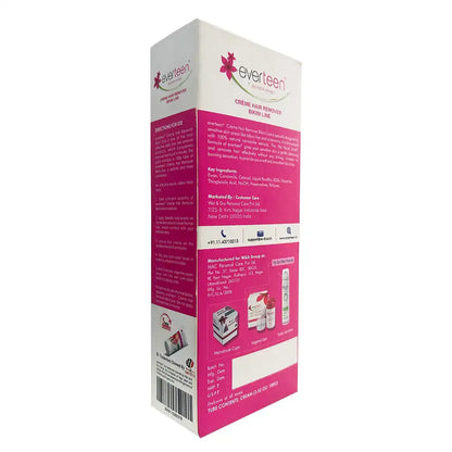 everteen Natural Bikini Line Hair Remover Cream 100g for Women - everteen