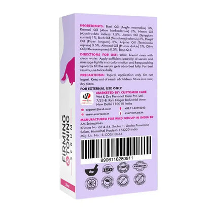 everteen Firming and Toning Serum for Women - 30ml - everteen