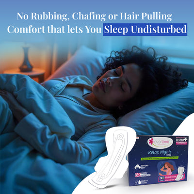 XXL Relax Nights Ultra Sanitary Pads with Neem and Safflower - ( 320mm)