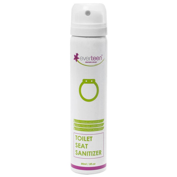 everteen Instant Toilet Seat Sanitizer Spray for Women - everteen