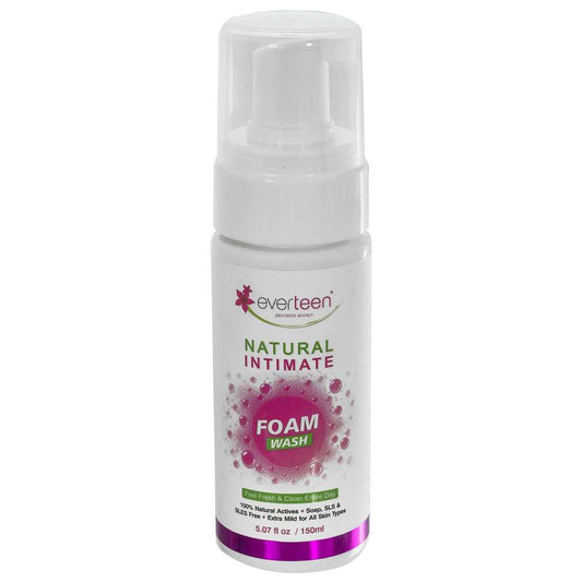 everteen Natural Intimate Foam Wash for Women - everteen