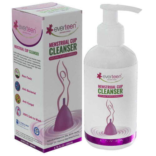 everteen Menstrual Cup Cleanser With Plants-Based Formula for Women